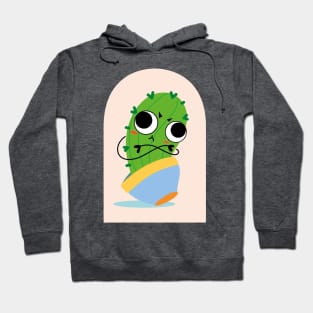 Cactus with Googly Eyes Hoodie